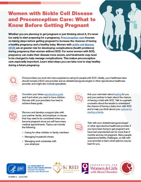 A fact sheet on SCD preconception